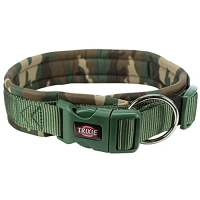 Image of TRIXIE Premium L Camouflage Dog Collar Adjustable 49 55 cm Thickness 25 mm 1988523