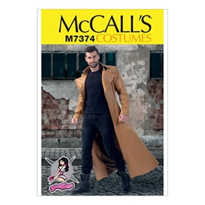 Image of Mccall&#039;s Patterns 7374, Men&#039;s Costumes,Sizes 46 52, Patterns, Multi Colour, MQQ (46 48 50 52)