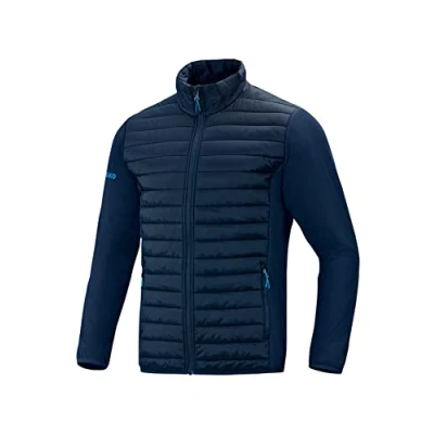 Image of Jako Men&#039;s Hybrid Jacket, Size L, Blue, 7004 99_L