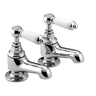 Image of Bristan RS2 3/4 C Renaissance Bath Taps Bathroom, Chrome