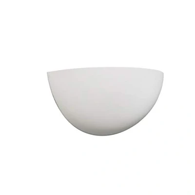 Image of Qazqa Modern Wall Lamp I Light White Gypsy Suka Suitable for LED E14 1 Plaster Living Room Kitchen Bedroom