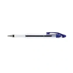 Image of Q Connect Delta Ballpoint Pen Medium Blue (12 Pack) KF00376