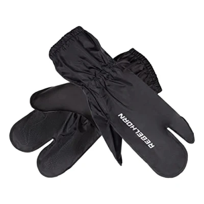Image of REBELHORN Raincover Gloves Bolt Black Xl