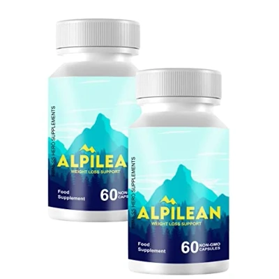 Image of Alpilean Weight Loss Formula/All Natural 120 Capsules / 2 Monthly Supply FItness Hero Supplements