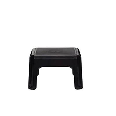 Image of Whitefurze Stool, Plastic, Black, 40 cm