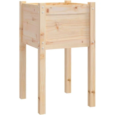 Image of vidaXL Garden Planter 40x40x70 cm Solid Pinewood