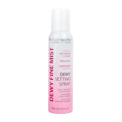 Image of Brushworks Dewy Fine Mist Setting Spray 150ml