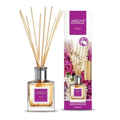 Image of Areon Home Perfume Reed Diffuser 150 ml Lilac + 10 Rattan Reeds