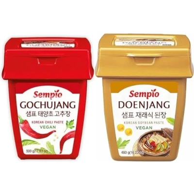 Image of Sempio Doenjang Soybean Paste 460g Bundled with Gochujang Classic 500g