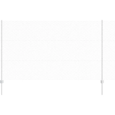Image of vidaXL Fence Posts 22 pcs U Channel 140 cm Galvanised Steel