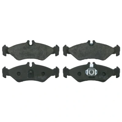 Image of 0024205620, 0024206920, 0034206420, 0044205620, A0024205620 Brake pad set BLUE PRINT ADU174272 Rear Axle prepared for wear indicator with piston clip