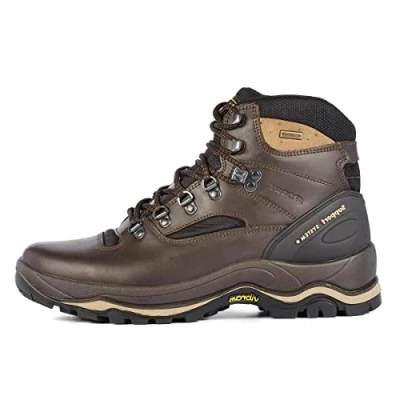 Image of Grisport Womens Timber Hiking Boot, Brown, 6 UK