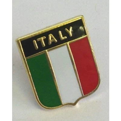Image of ITALY HARD QUALITY ENAMEL LAPEL PIN BADGE