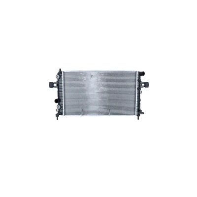 Image of 1300265, 13145210 Engine radiator NRF EASY FIT 53441 Aluminium 605mm 366mm 17mm with rubber grommet Brazed cooling fins VAUXHALL: Astravan Mk5