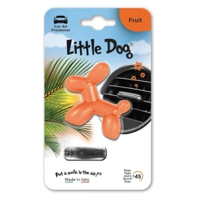 Image of Little Dog LD008 3D Animated Air Freshener Pink