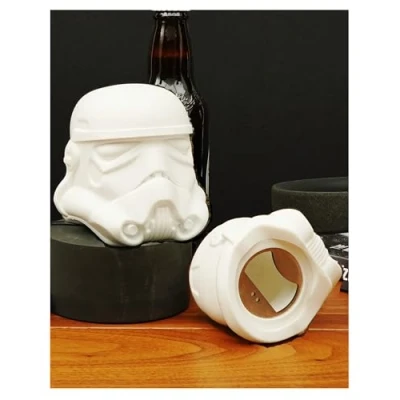 Image of Suck UK Original Stormtrooper Helmet Bottle Opener Beer Openers &amp; Novelty Storm Trooper Bar Blade Gifts For Men Man Cave Accessories