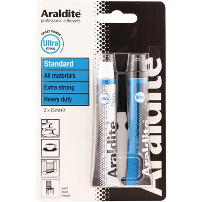 Image of Araldite Standard 15ml x 2 Tubes Epoxy