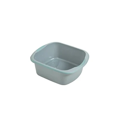Image of Addis Premium Soft Grip Large Rectangular Washing Up Bowl, 9.5 litre, Tranquil Haze
