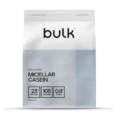 Image of Bulk Micellar Casein Protein Powder, Shake, Chocolate, 500 g, 16 Servings, Packaging May Vary