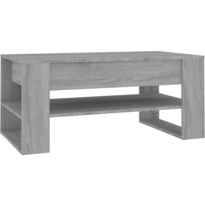 Image of vidaXL Coffee Table Grey Sonoma 102x55x45 cm Engineered Wood