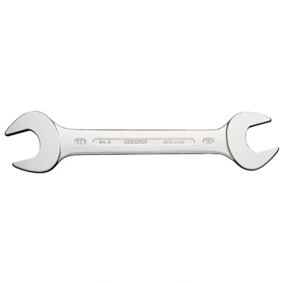 Image of Gedore 6 8X10 8 x 10 mm D3110 Double Open Ended Spanner Silver