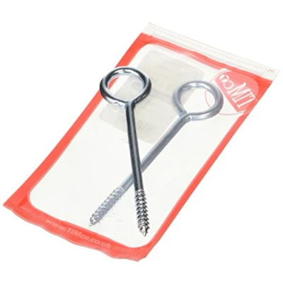 Image of 12x TIMCO Screw Eyes Zinc 30SEP Pack of 15