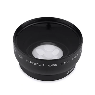Image of 52mm 0.45X Universal Wide Angle Macro Lens Suitable for Camera Canon/Nikon/Sony/Pansonic/Olympus