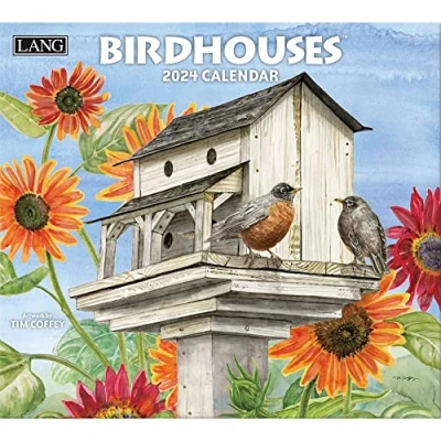 Image of LANG Birdhouses 2024 Wall Calendar (24991001850)
