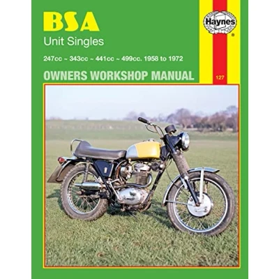 Image of BSA Unit Singles (58 72) Haynes Repair Manual