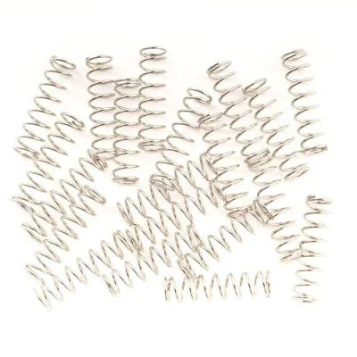 Image of Musiclily Pro Steel 25mm Electric Guitar Humbucker Pickup Mounting Springs, Nickel (Set of 20)