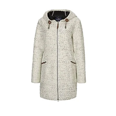 Image of G.I.G.A. DX Roshana Women&#039;s Knitted Parka/Knitted Coat/Parka in Look with Hood, womens, 34363 000, off white, 38