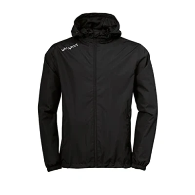 Image of Uhlsport Essential Rain Jacket Men&#039;s Black and White, 4X Large