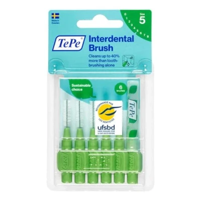 Image of TEPE INTERDENTAL Brushes Green 0.8MM