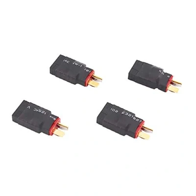 Image of BDHI 4pcs Male Deans to Female TRX Traxxas Adapter Connector Revo Brushless LiPO(BDHI 16)