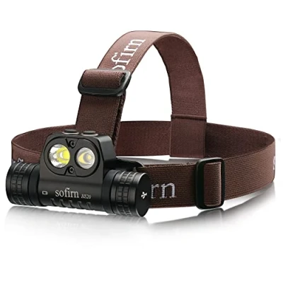 Image of Sofirn HS20 Headtorch,Hands Free Flashlight Up to 2700 Lumens with XHP50.2 &amp; LH351D LED, Two Beam Patterns, Head Torch 18650 Battery for Kids Adults, Running, Camping, Hiking