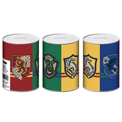 Image of ARDITEX HP15779 Warner BROSS Harry Potter Metal Money Box 7.5x7.5x10 cm