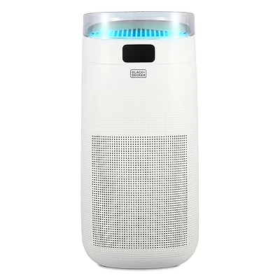 Image of Black &amp; Decker BXAP62002GB Air Purifier with Quality Sensor and 8 Hour Timer White