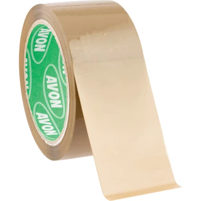 Image of Avon Brown Polypropylene Low Noise Tape 48mm x 66m