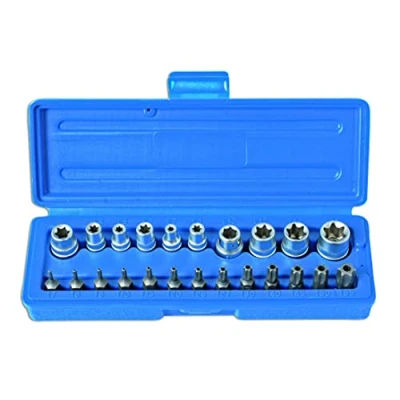 Image of Laser 3081 Star Socket &amp; Bit Set 1/4&quot;D, 3/8&quot;D 23pc