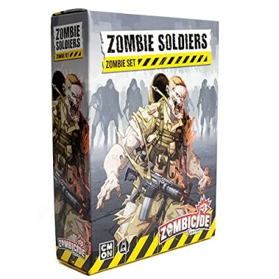 Image of Zombicide 2nd Edition Zombie Soldiers Set Strategy Board Game Cooperative for Teens and Adults Mini Figures Ages 14+ 1 6 Players Avg. Playtime Hour Made by CMON