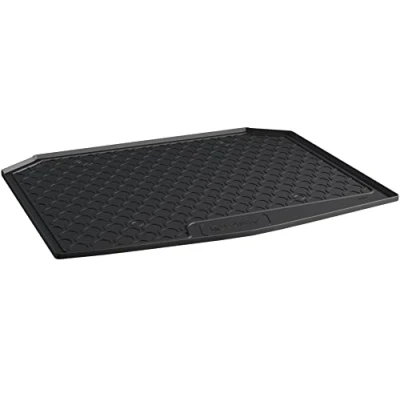 Image of Gledring 1509 Rubbasol (Rubber) Trunk mat Karoq 2WD 7/2017 (Lower bottom), Black