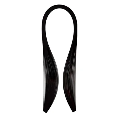 Image of ODETOJOY 120pc Paper Quilling Strips 1.5mm Papers 1/16inch Craft Single Color (Black)