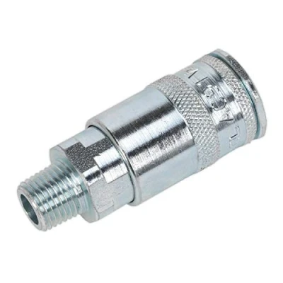 Image of Sealey Coupling Body Male 1/4&quot;BSPT