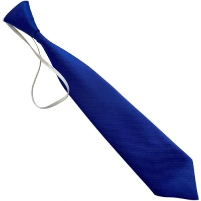 Image of Great British Tie Club Kids 11 inch length Elasticated Neck Ties (Royal Blue)