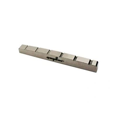 Image of Guyker 43mm Guitar Titanium Alloy Nut Pre Slotted Nuts Replacement Compatible with Fender Strat ST Style Electric