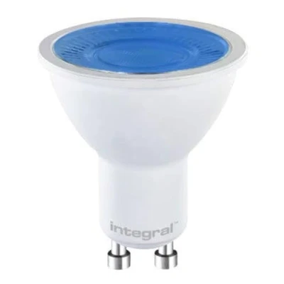 Image of Integral ILGU10NN108 5w GU10 LED Bulb, Blue