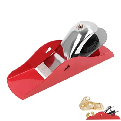 Image of Henbula Mini Hand Planer, Adjustable Small Trimming Planer Manual Wood Plane Tool for Carving Processing and Carpenter DIY Model Making