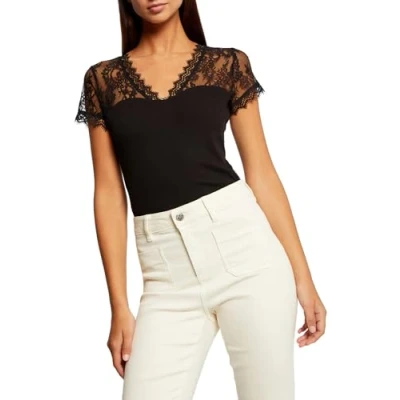 Image of Morgan Women&#039;s 232 DLAMI T Shirt, Black, L