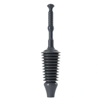 Image of DTD QUALITY MATTERS Heavy Duty Big Snake Toilet Plunger Unblocking Machine Unblocker with Unique Bellows Design Clears &amp; Unblocks All Toilets Increased Flexibility Ergonomic Bellow
