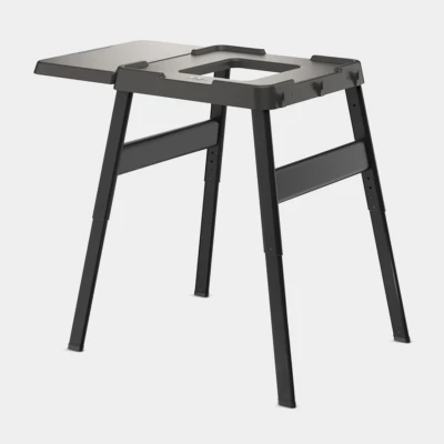 Image of NINJA 4718J800EUUK Woodfire Universal Stand &amp; Side Table, Black
